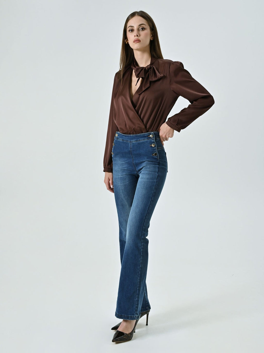 Jeans a zampa Rinascimento
