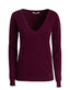 Maglia donna, scollo a V