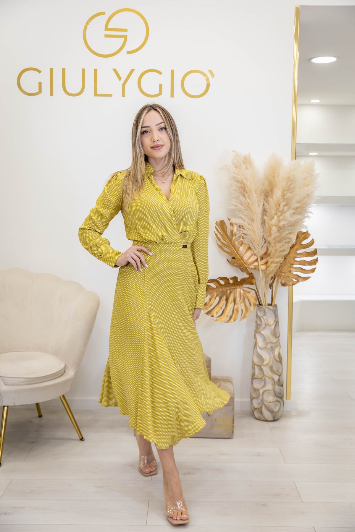 ELISABETTA FRANCHI - abito midi Immagine principale del prodotto