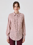 Camicia rosa fantasia