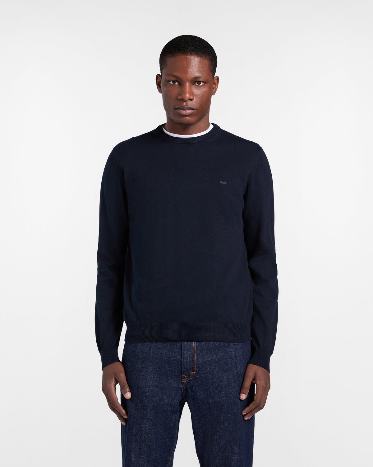 Pullover girocollo in cotone Harmont & Blaine Immagine principale del prodotto